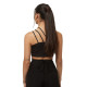 Karl Kani Γυναικείο μπλουζάκι Small Signature Crop Laced One Shoulder Top